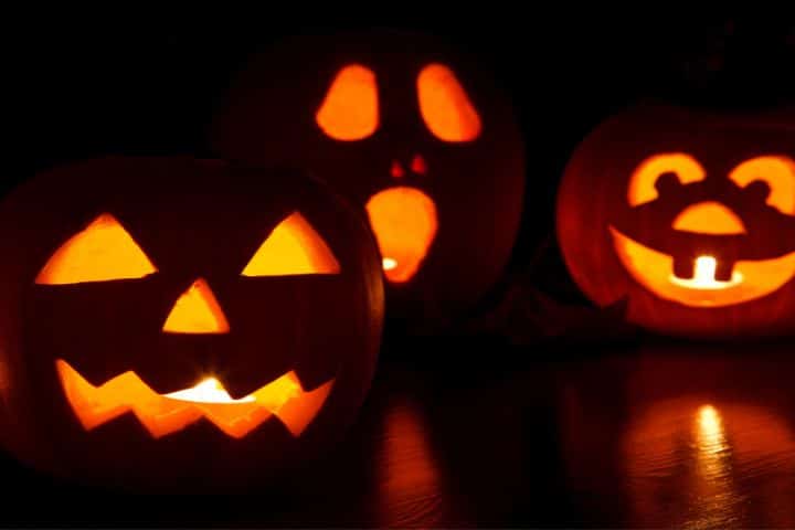 Halloween-Laternen